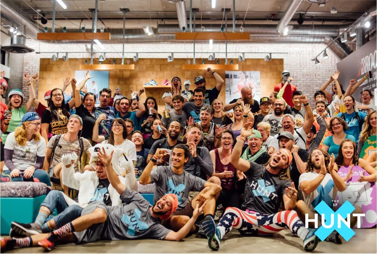 1,000 Person Scavenger Hunts